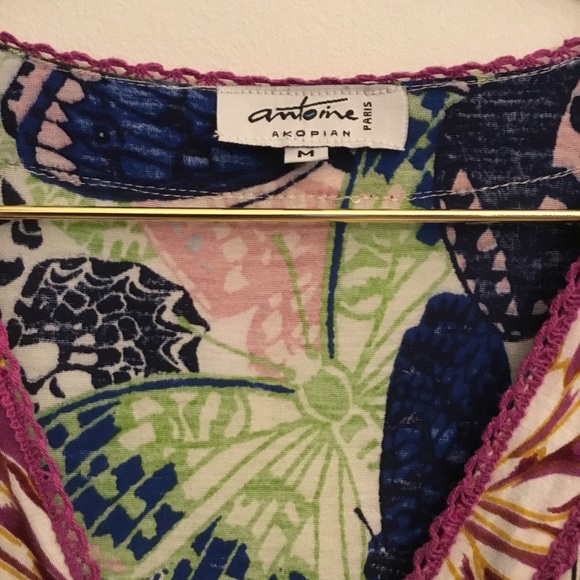 Antoine Akoplan Paris Multicolor Long Sleeve dress - Picture 4 of 7